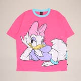 デイジー | 親子お揃い ディズニー BIGフェイスTシャツ 1483A | BABYDOLL