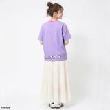 親子お揃い ディズニー BIGフェイスTシャツ 1483A | BABYDOLL | 詳細画像3 