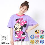 親子お揃い ディズニー BIGフェイスTシャツ 1483A | BABYDOLL | 詳細画像1 