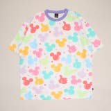 ホワイト | 親子お揃い ディズニー WEB限定 パステル総柄Tシャツ 1485A | BABYDOLL