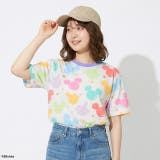 親子お揃い ディズニー WEB限定 パステル総柄Tシャツ 1485A | BABYDOLL | 詳細画像4