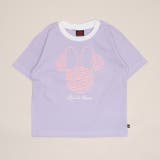 ミニー | 親子お揃い ディズニー アニマル柄フロッキーTシャツ 1486K | BABYDOLL