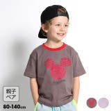 親子お揃い ディズニー アニマル柄フロッキーTシャツ 1486K | BABYDOLL | 詳細画像1 