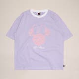 ミニー | 親子お揃い ディズニー アニマル柄フロッキーTシャツ 1486A | BABYDOLL