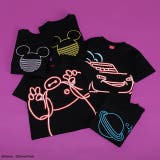 親子お揃い ディズニー ネオン蓄光Tシャツ 1488K | BABYDOLL | 詳細画像11 
