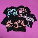 親子お揃い ディズニー ネオン蓄光Tシャツ 1488K | BABYDOLL | 詳細画像25