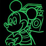 親子お揃い ディズニー ネオン蓄光Tシャツ 1488K | BABYDOLL | 詳細画像20 