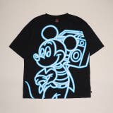 ミッキー | 親子お揃い ディズニー ネオン蓄光Tシャツ 1488A | BABYDOLL