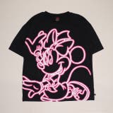 ミニー | 親子お揃い ディズニー ネオン蓄光Tシャツ 1488A | BABYDOLL