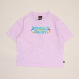ドナルド＆デイジー/パープル | 親子お揃い ディズニー バックキャラクターTシャツ 1489K | BABYDOLL