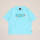 ドナルド＆デイジー/ライトブルー | 親子お揃い ディズニー バックキャラクターTシャツ 1489K | BABYDOLL