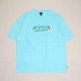 ドナルド＆デイジー/ライトブルー | 親子お揃い ディズニー バックキャラクターTシャツ 1489A | BABYDOLL