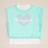 エバーグリーン | メッシュレイヤードTシャツ 1538K | BABYDOLL