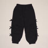 ブラック | サイドリボンカーゴロングパンツ 1541K | BABYDOLL