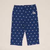 星柄ネイビー | ウルトラストレッチ6分丈パンツ 総柄 1553K | BABYDOLL