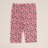 ダルメシアンピンク | ウルトラストレッチ6分丈パンツ 総柄 1553K | BABYDOLL