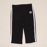 ラインブラック | ウルトラストレッチ6分丈パンツ 総柄 1553K | BABYDOLL