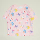 ソフトピンク | サンリオ パステル総柄Tシャツ 1557K | BABYDOLL