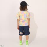 親子お揃い ディズニー WEB限定 パステルブロック総柄Tシャツ 1584K | BABYDOLL | 詳細画像3 