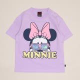 ミニー/パープル | 親子お揃い ディズニー リゾート柄レンチキュラーTシャツ 1587K | BABYDOLL