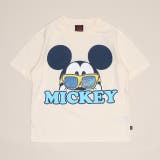 ミッキー/ホワイト | 親子お揃い ディズニー リゾート柄レンチキュラーTシャツ 1587K | BABYDOLL