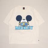 ミッキー/ホワイト | 親子お揃い ディズニー リゾート柄レンチキュラーTシャツ 1587A | BABYDOLL