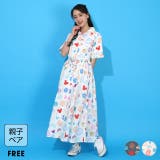 親子お揃い ディズニー リゾート総柄ワンピース 1598A | BABYDOLL | 詳細画像1 