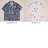 親子お揃い ディズニー リゾート総柄シャツ 1600A （ボトムス別売） | BABYDOLL | 詳細画像18 