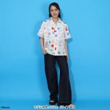 親子お揃い ディズニー リゾート総柄シャツ 1600A （ボトムス別売） | BABYDOLL | 詳細画像2 