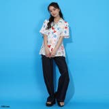 親子お揃い ディズニー リゾート総柄シャツ 1600A （ボトムス別売） | BABYDOLL | 詳細画像5 