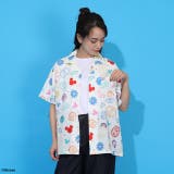 親子お揃い ディズニー リゾート総柄シャツ 1600A （ボトムス別売） | BABYDOLL | 詳細画像6 