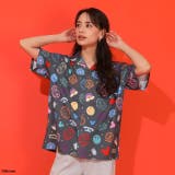 親子お揃い ディズニー リゾート総柄シャツ 1600A （ボトムス別売） | BABYDOLL | 詳細画像12 