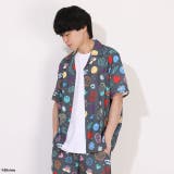 親子お揃い ディズニー リゾート総柄シャツ 1600A （ボトムス別売） | BABYDOLL | 詳細画像17 