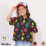 親子お揃い リゾート総柄半袖シャツ 1609K | BABYDOLL | 詳細画像1 