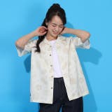 親子お揃い リゾート総柄半袖シャツ 1609A | BABYDOLL | 詳細画像5 