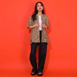 親子お揃い リゾート総柄半袖シャツ 1609A | BABYDOLL | 詳細画像11 