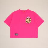 ピンク | 親子お揃い アニマルバックロゴTシャツ 1620K | BABYDOLL