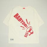 オフホワイト | 親子お揃い メガホンTシャツ 1623A | BABYDOLL