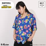 親子お揃い ミニオン 総柄シャツ 1757A | BABYDOLL | 詳細画像1