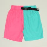 ピンク×エバーグリーン | べビドハーフパンツ1760K | BABYDOLL