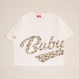 オフホワイト | 親子お揃い ビッグチアロゴTシャツ 1780K | BABYDOLL