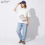 親子お揃い ビッグチアロゴTシャツ 1780A | BABYDOLL | 詳細画像2