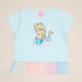 エルサ | ディズニー プリンセス / レインボーチュールTシャツ 1888K | BABYDOLL