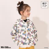 親子お揃い ディズニー レトロ総柄ジップパーカー 2014K | BABYDOLL | 詳細画像1 