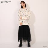親子お揃い ディズニー 通販限定 総柄トレーナー 2156A | BABYDOLL | 詳細画像2