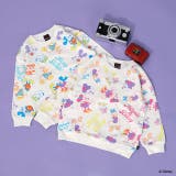 親子お揃い ディズニー カラフル総柄トレーナー 2160K | BABYDOLL | 詳細画像6