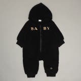 ブラック | もこもこボアロンパース 2240B | BABYDOLL