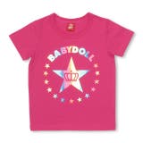 ピンク | 親子お揃い 星レインボー Tシャツ | BABYDOLL