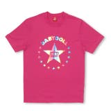 ピンク | 親子お揃い 星レインボー Tシャツ | BABYDOLL