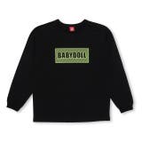 ブラック | 親子お揃い ボックス ロゴ | BABYDOLL